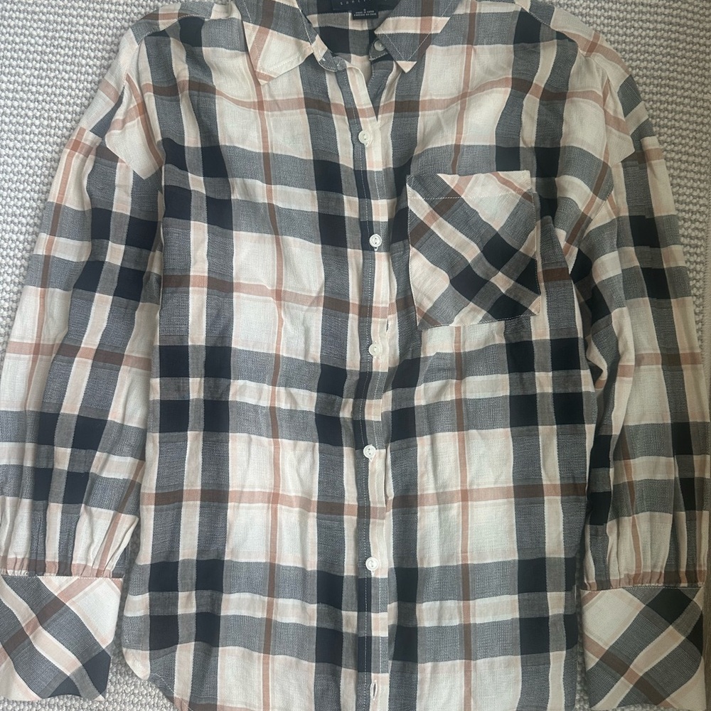 Sanctuary oversized tunic shirt
